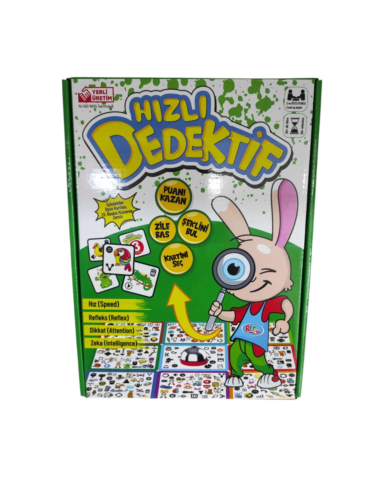 toptan eğitici oyuncak hızlı dedektif oyunu